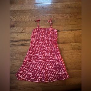Red Floral Sundress